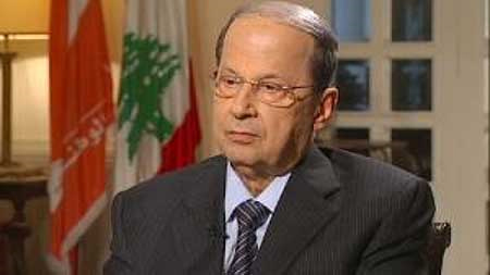 el candidato a la presidencia de Libano, Michael Aoun